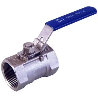 ASTM A105N Ball Valve, PN20, DN40, Lever